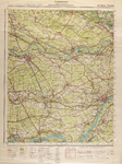214772 Topografische kaart van een deel van de provincies Utrecht en Gelderland met grofweg het gebied tussen Doorn, ...